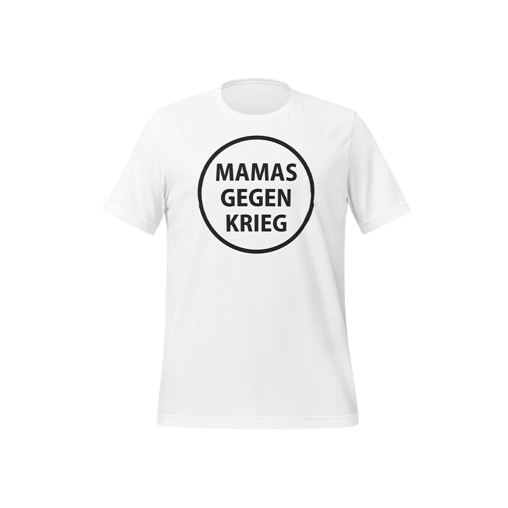 T-Shirt „Mamas gegen Krieg“