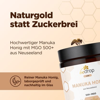 Manuka Honig mit MGO 500+