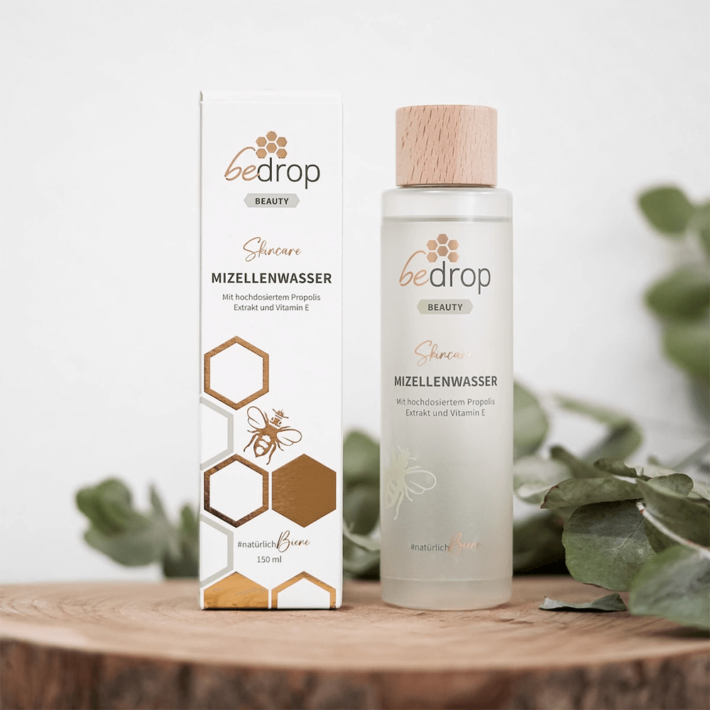 Mizellenwasser/Tonikum mit hochdosiertem Propolis Extrakt und Vitamin E