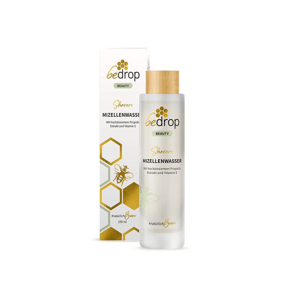 Mizellenwasser/Tonikum mit hochdosiertem Propolis Extrakt und Vitamin E