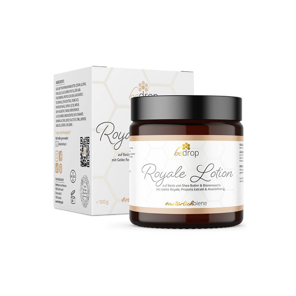 Royale Bodylotion mit Gelée Royale, Sheabutter und Akazienhonig