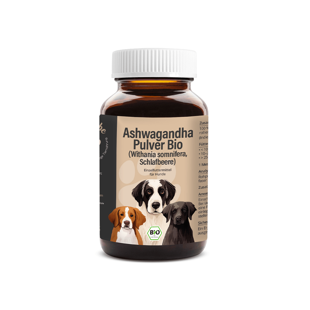 Bio Ashwagandha Pulver für Hunde