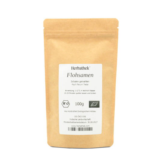Bio Flohsamenschalen gemahlen