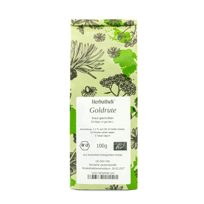Bio Goldrute Kraut geschnitten