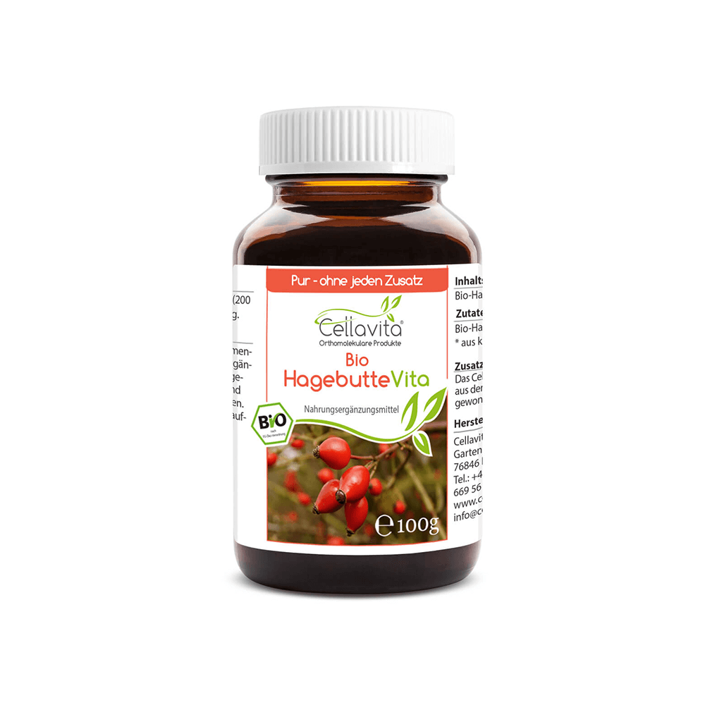 Bio Hagebutte Vita Pulver