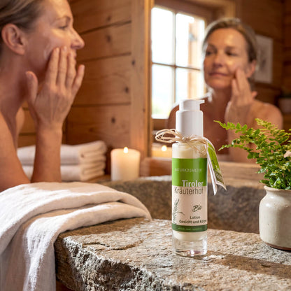 Bio Lotion für Körper und Gesicht
