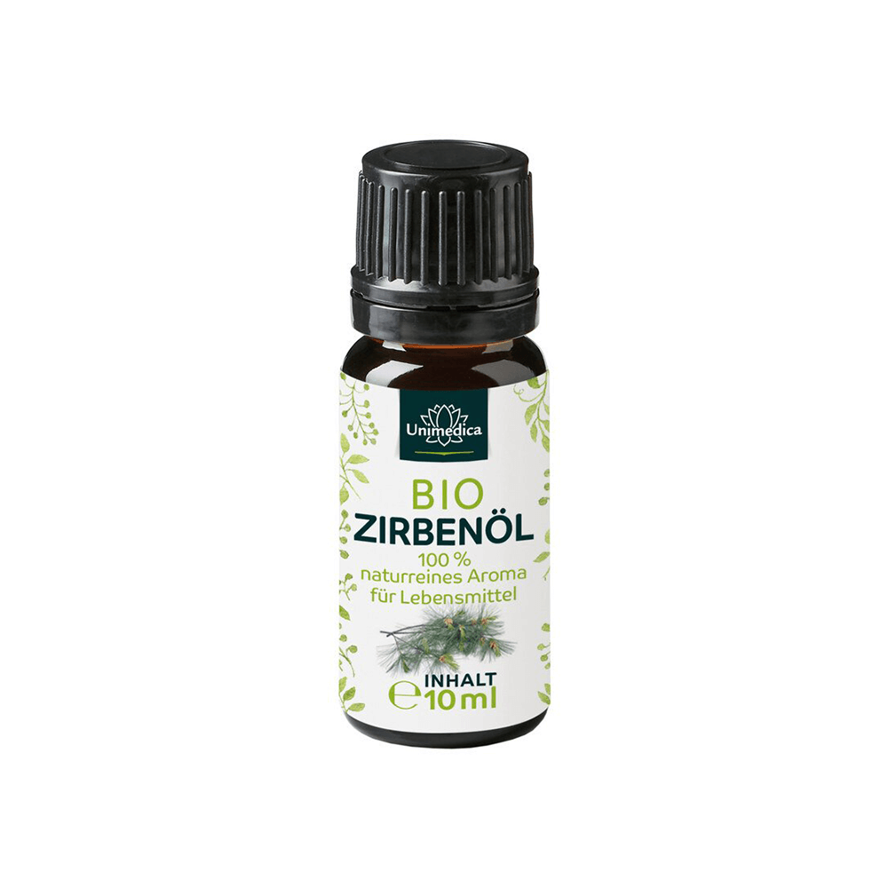 Ätherisches Bio Zirbenöl – 100 % naturrein (10 ml)