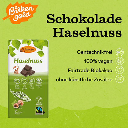 Schokolade Haselnuss