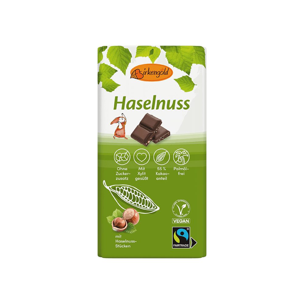 Schokolade Haselnuss