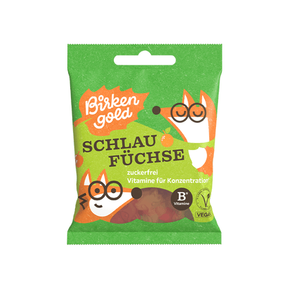 Schlaufüchse mit Vitaminen