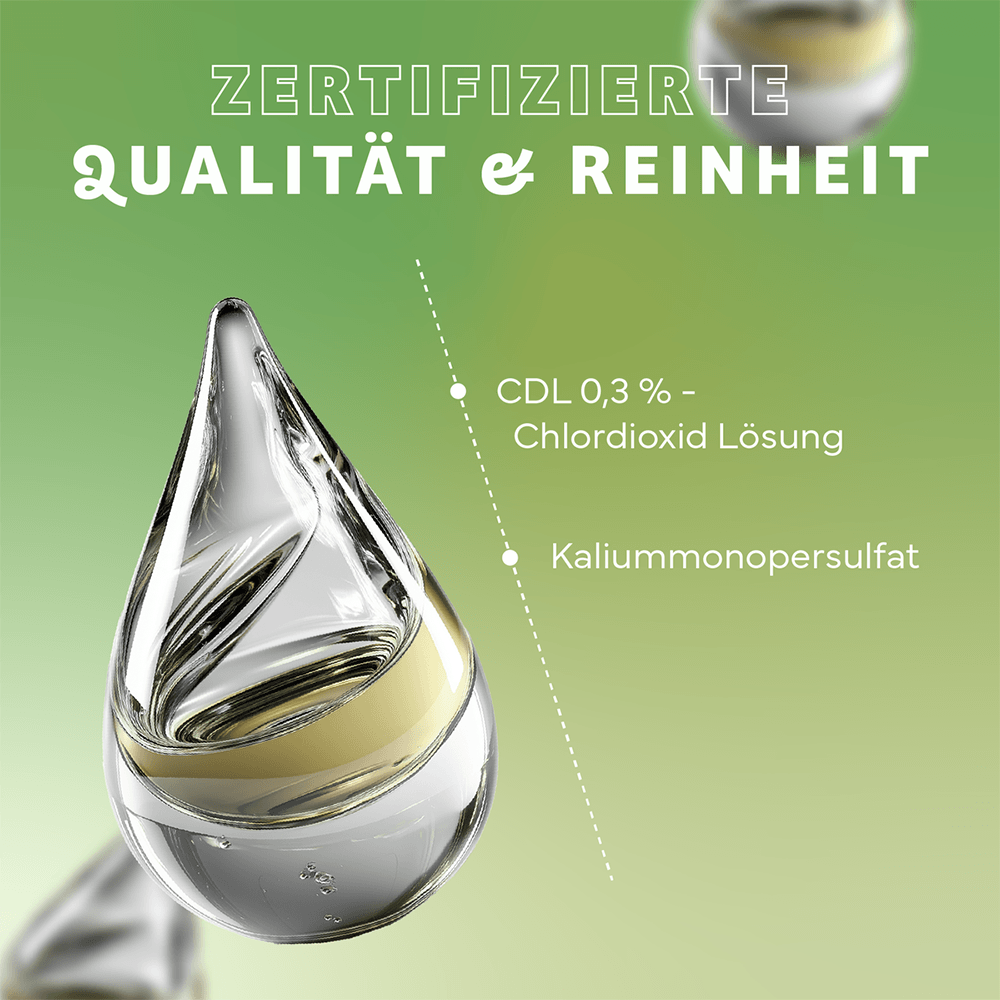 CDL/CDS Chlordioxid 0,3% 2-Komponenten-Lösung zur Selbstherstellung