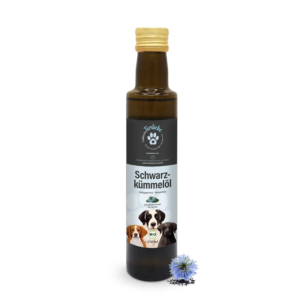 Bio-Schwarzkümmelöl für Tiere
