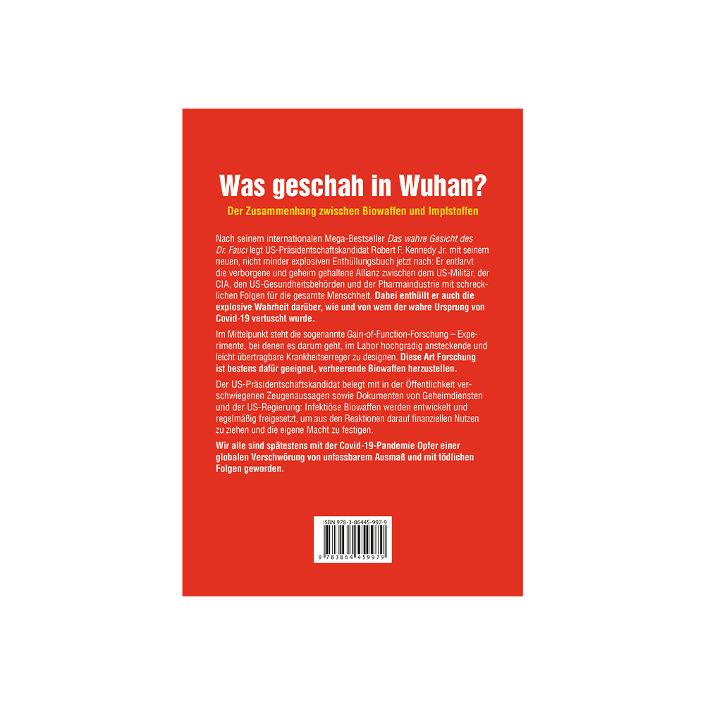 Die Wuhan-Verschwörung und das erschreckende Wettrüsten mit Biowaffen