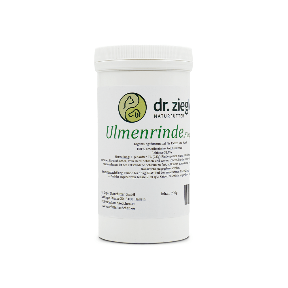 Ulmenrinde Pulver „Slippery Elm“ für Hunde und Katzen