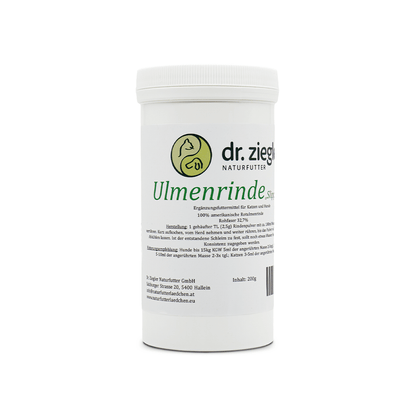Ulmenrinde Pulver „Slippery Elm“ für Hunde und Katzen