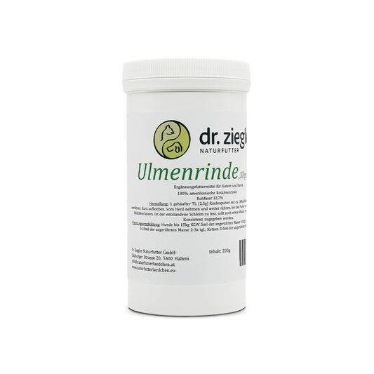 Ulmenrinde Pulver „Slippery Elm“ für Hunde und Katzen