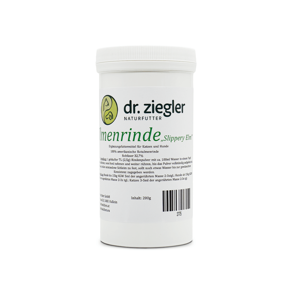 Ulmenrinde Pulver „Slippery Elm“ für Hunde und Katzen