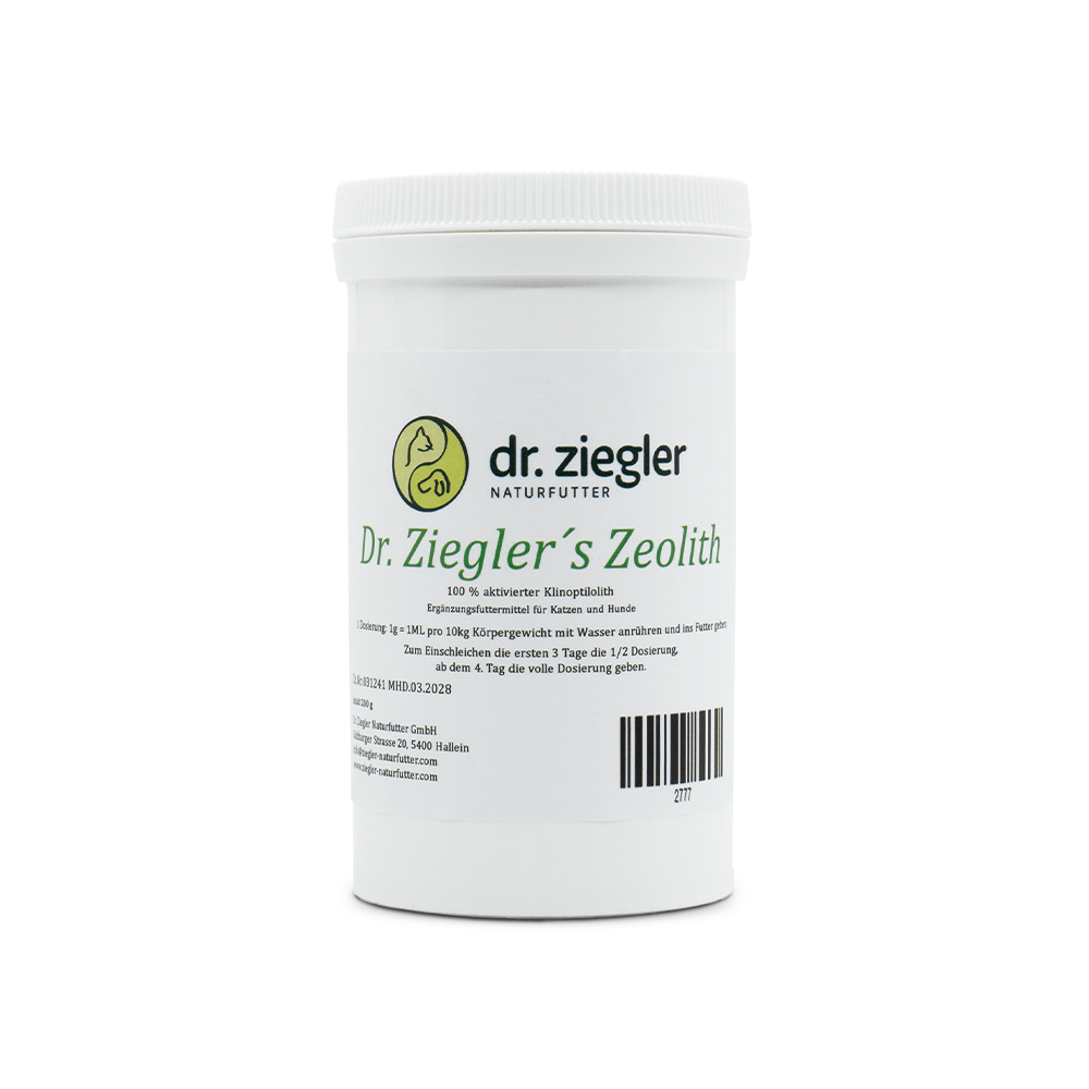 Zeolith für Hunde und Katzen