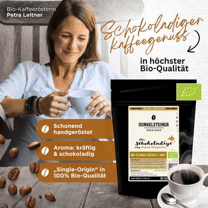 Bio Arabica Röstkaffee „Der Schokoladige“