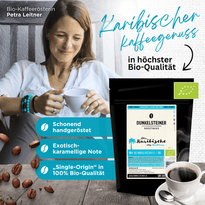 Bio Arabica Röstkaffee „Der Karibische“