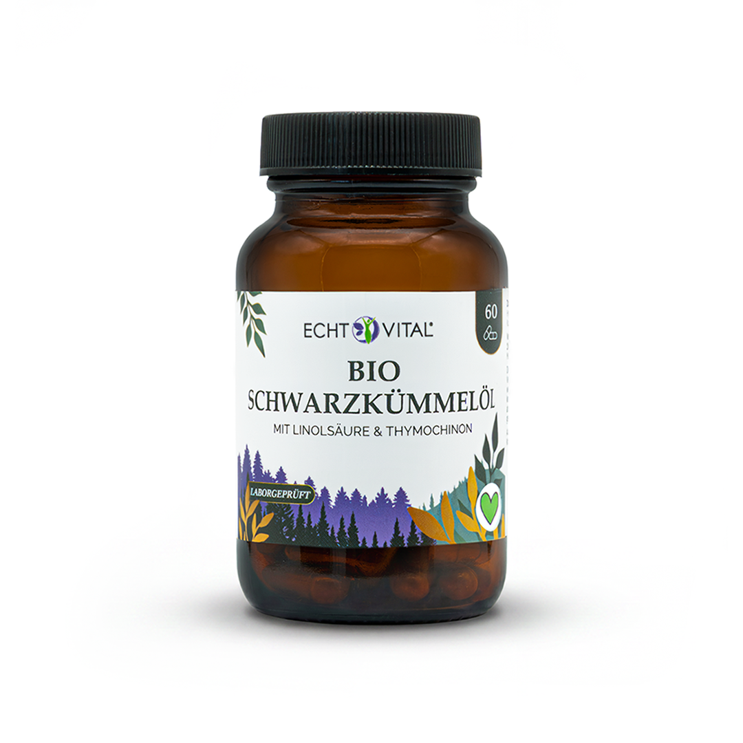 Bio Schwarzkümmelöl Kapseln