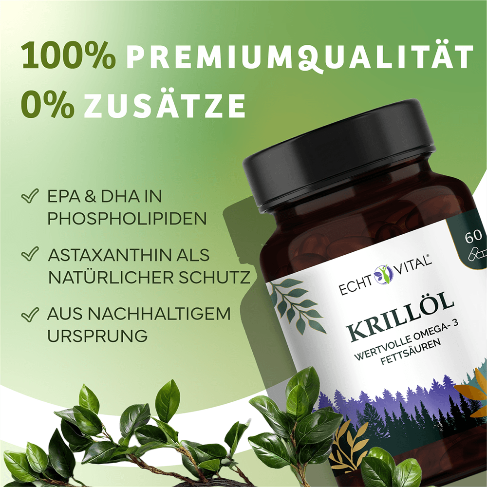 Krillöl Kapseln mit EPA und DHA
