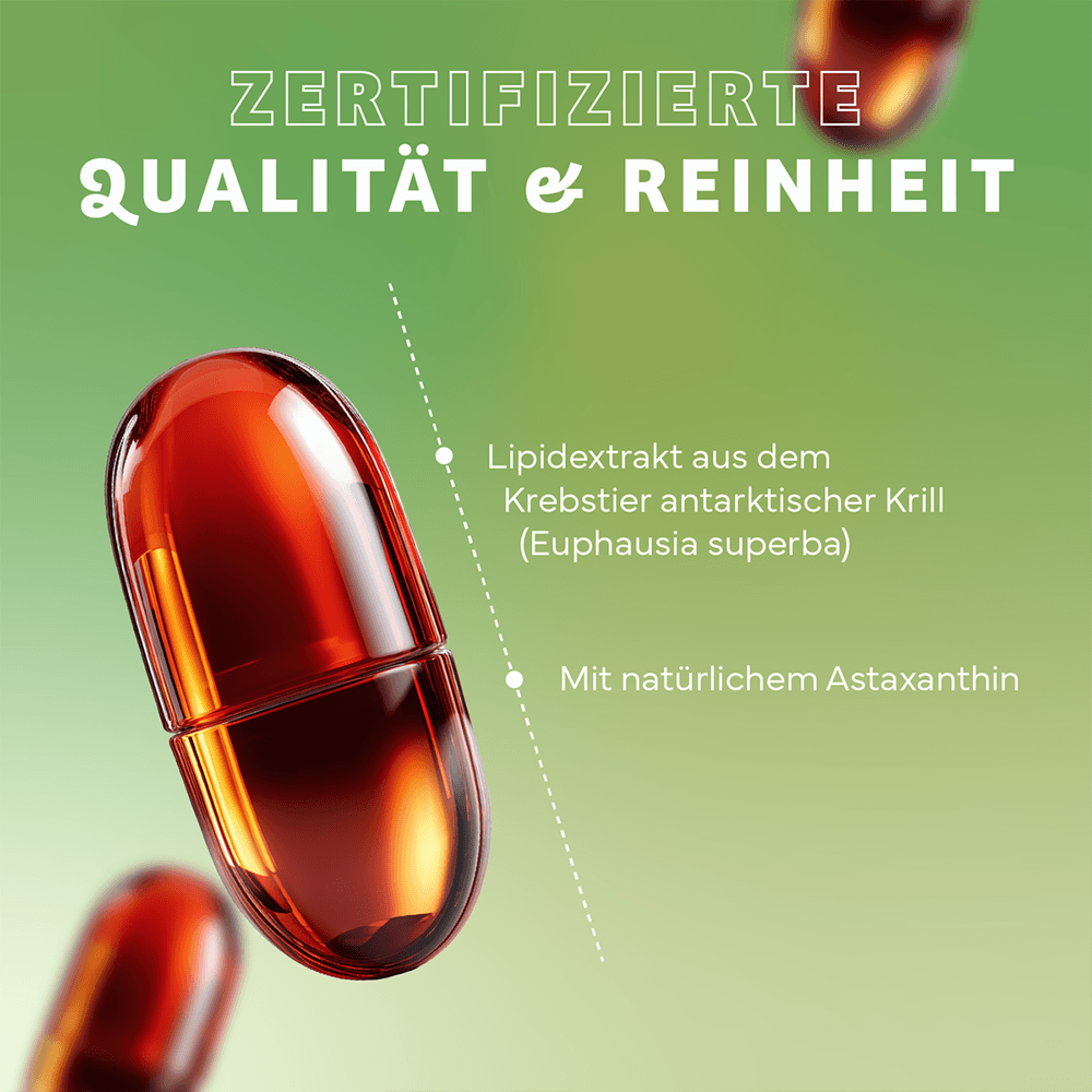 Krillöl Kapseln mit EPA und DHA