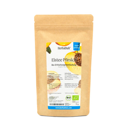 Eistee Pfirsich – Bio Teemischung