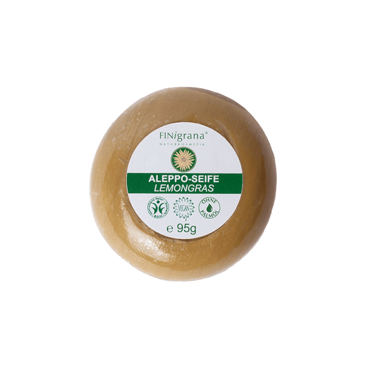 Aleppo Olivenseife mit ätherischem Lemongrasöl