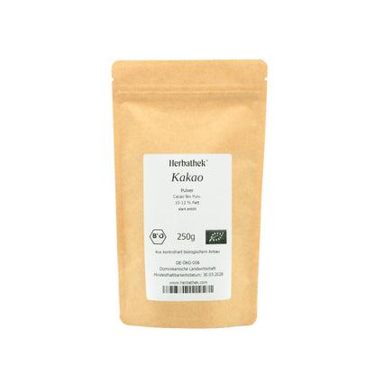 Bio 100% Kakaopulver gemahlen