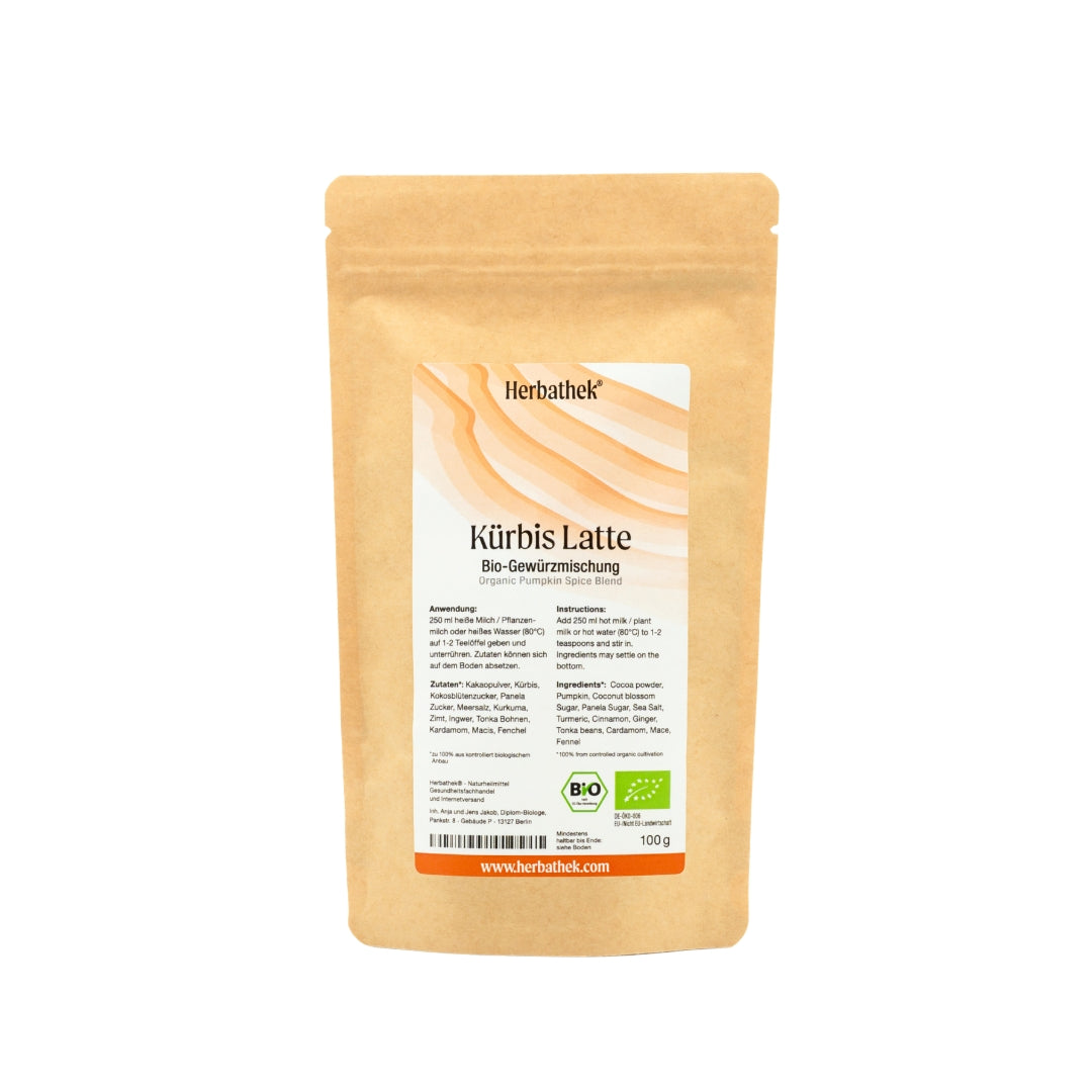 Bio Kürbis Latte Gewürzmischung