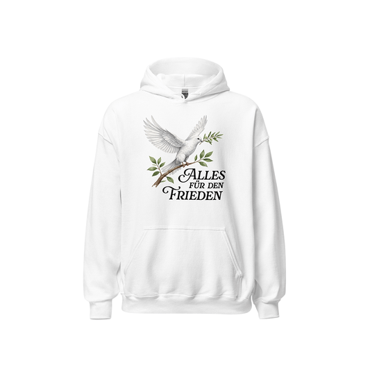Kapuzenpullover „Alles für den Frieden“