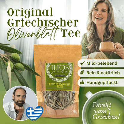 Griechischer Olivenblatt Tee