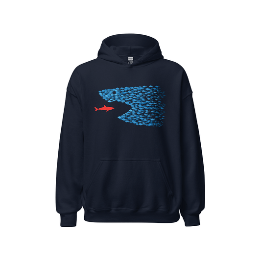Kapuzenpullover „Hai“