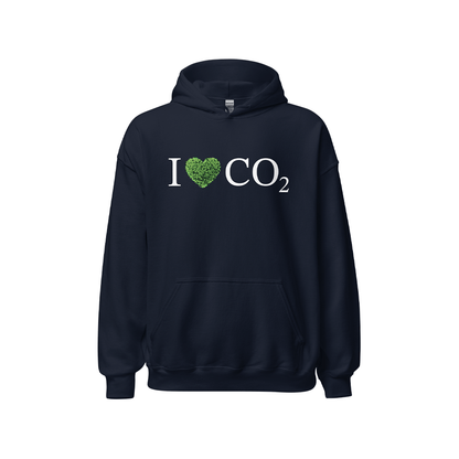 Kapuzenpullover „I Love CO2“