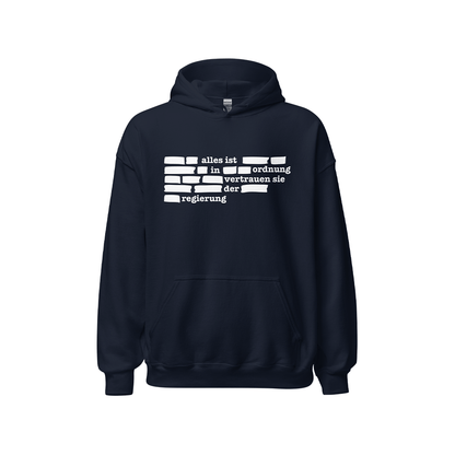 Kapuzenpullover „Zensur“