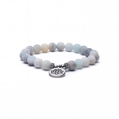 Mala Armband Amazonit mit Lotus
