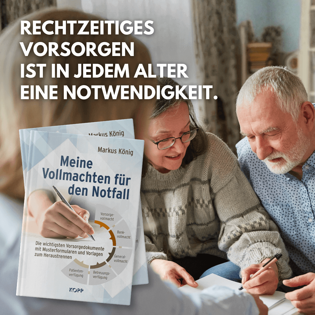 Meine Vollmachten für den Notfall