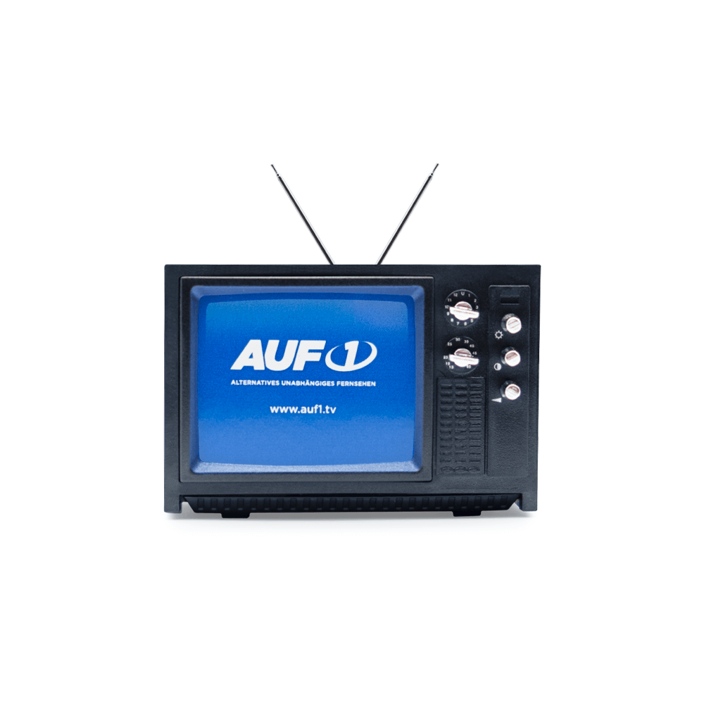 Mini-Fernseher „AUF1“