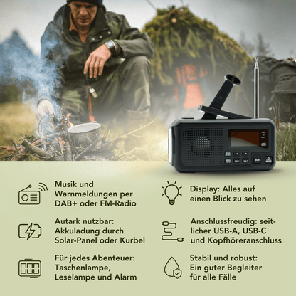 Notfallradio mit DAB+/FM
