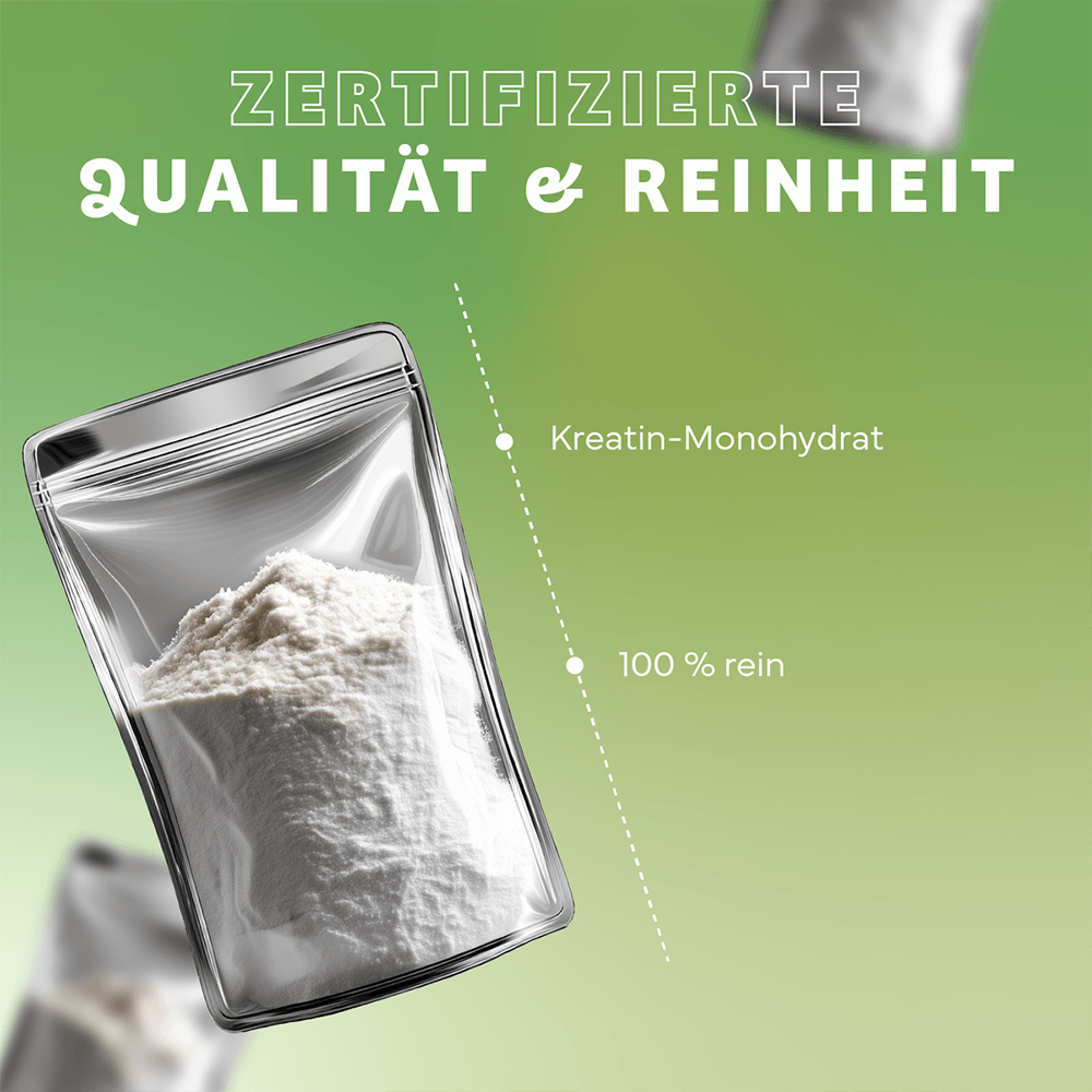 Premium Kreatin Monohydrat Pulver