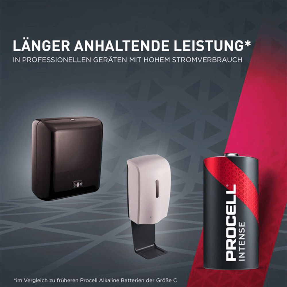 Duracell Procell Intense Batterien, Mono D, LR20, 2 Stück