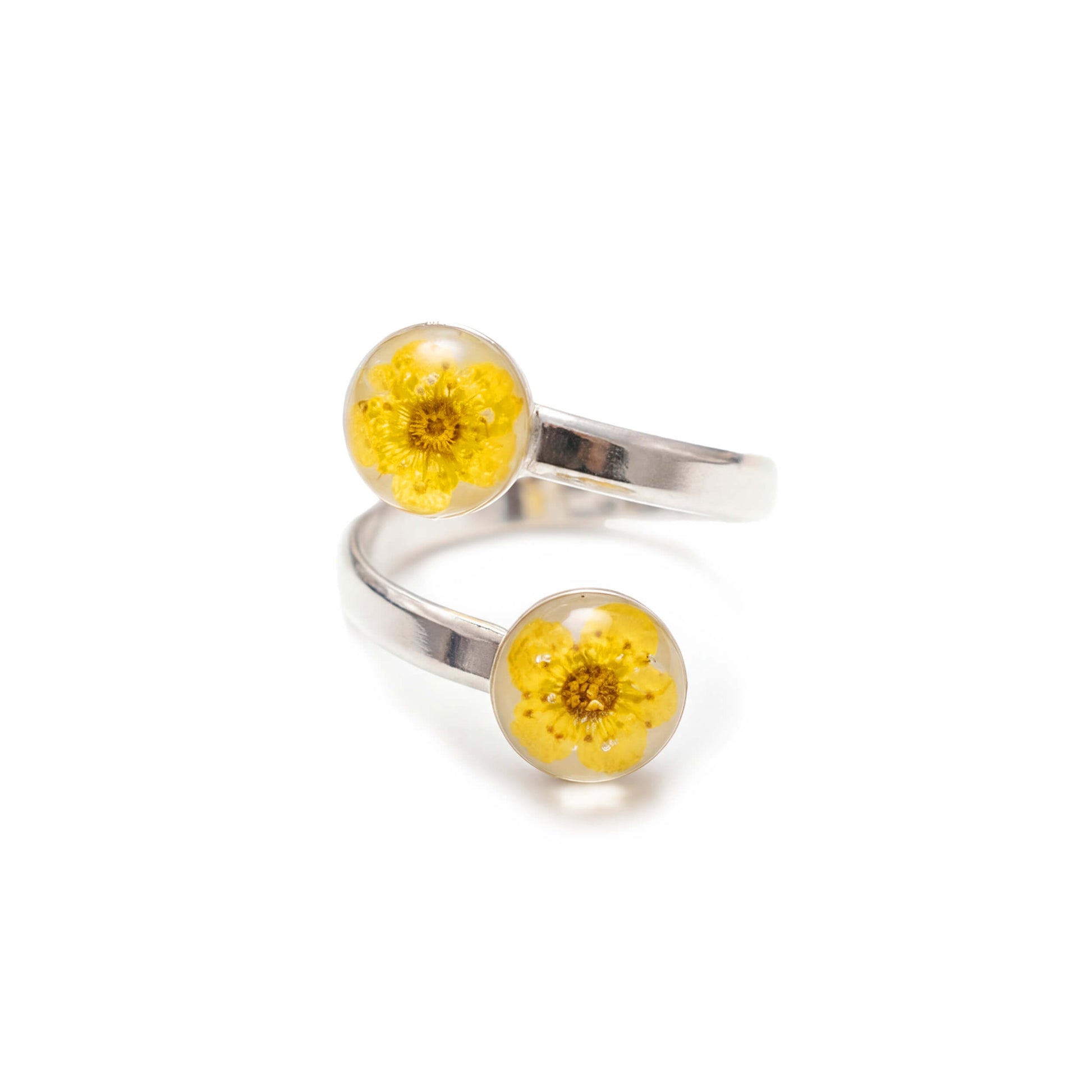 Ring mit gelber Spiere