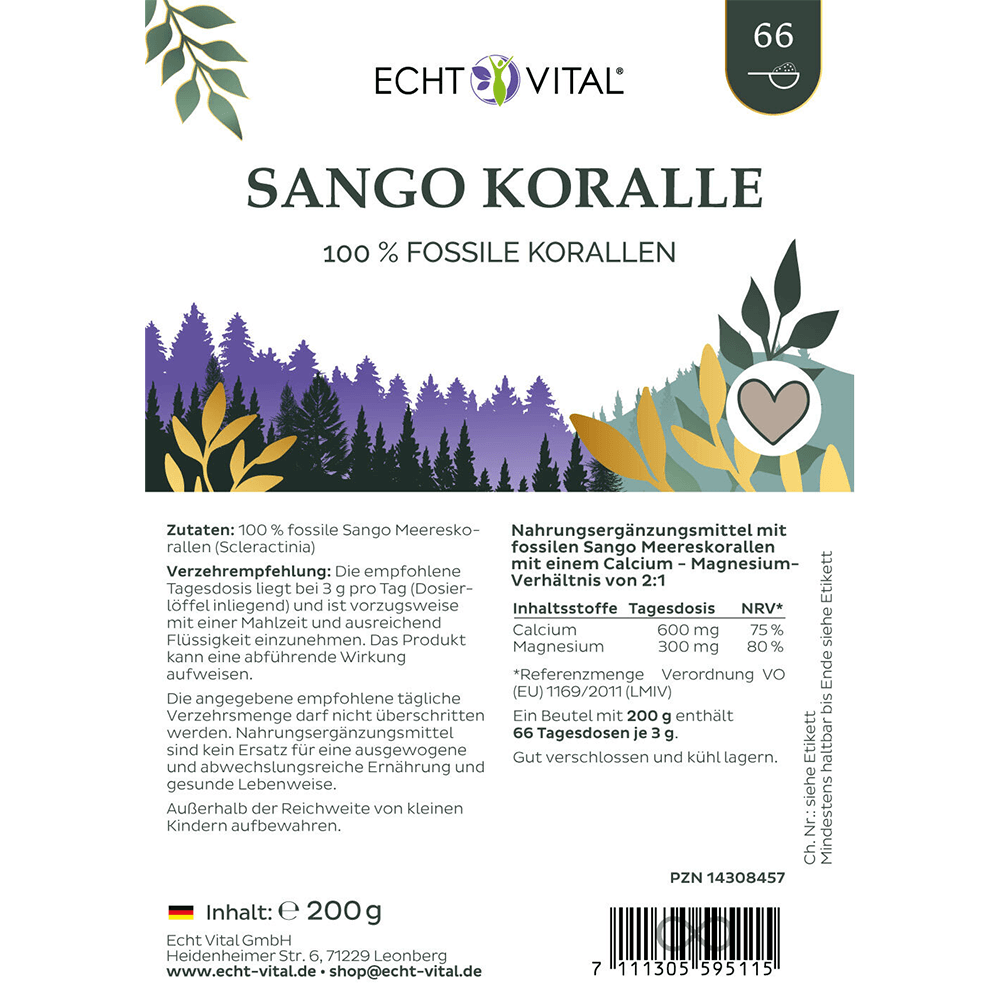 Sango Meereskoralle Pulver