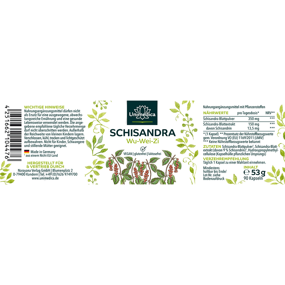 Schisandra Kapseln