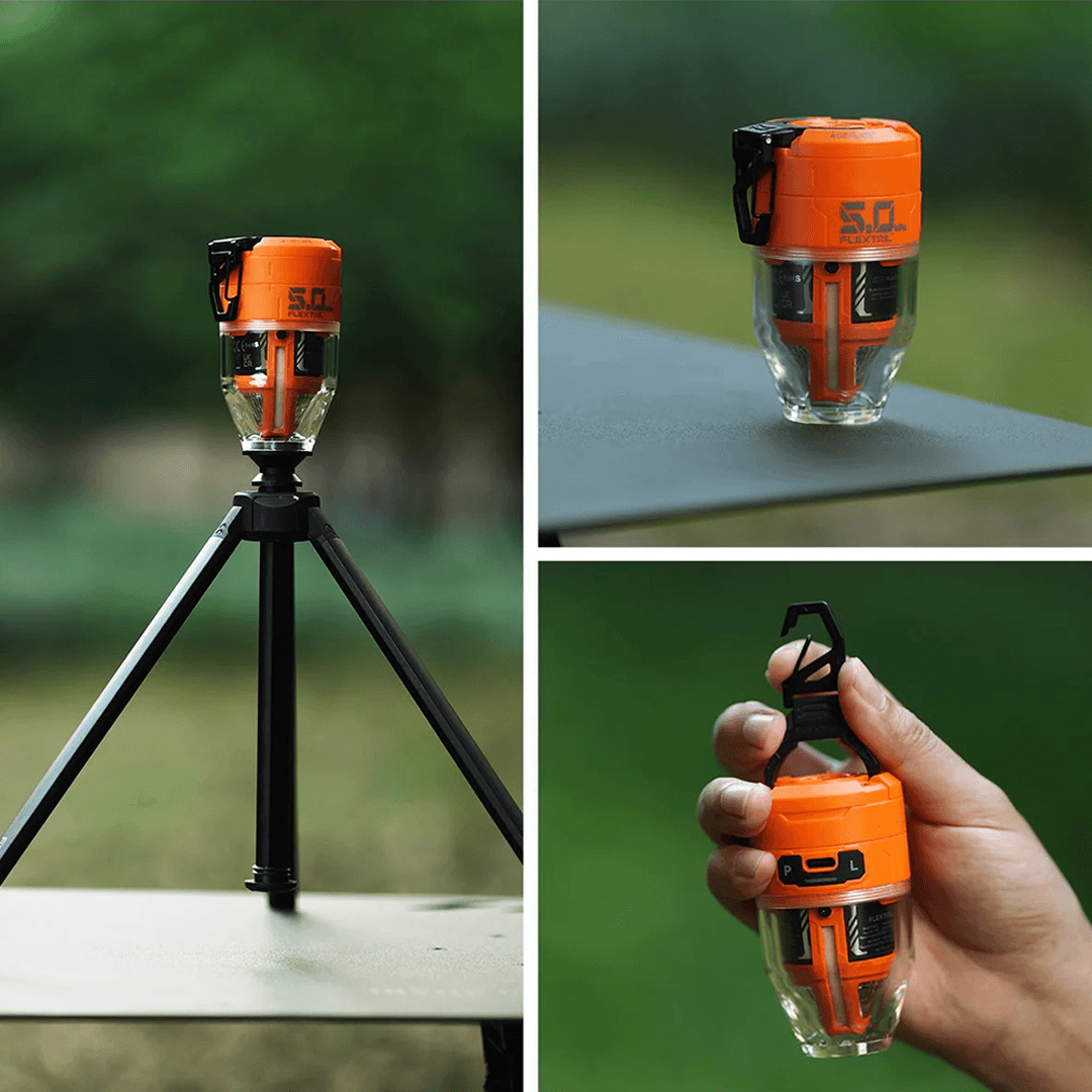 Tragbare elektrische Luftpumpe mit LED-Leuchte