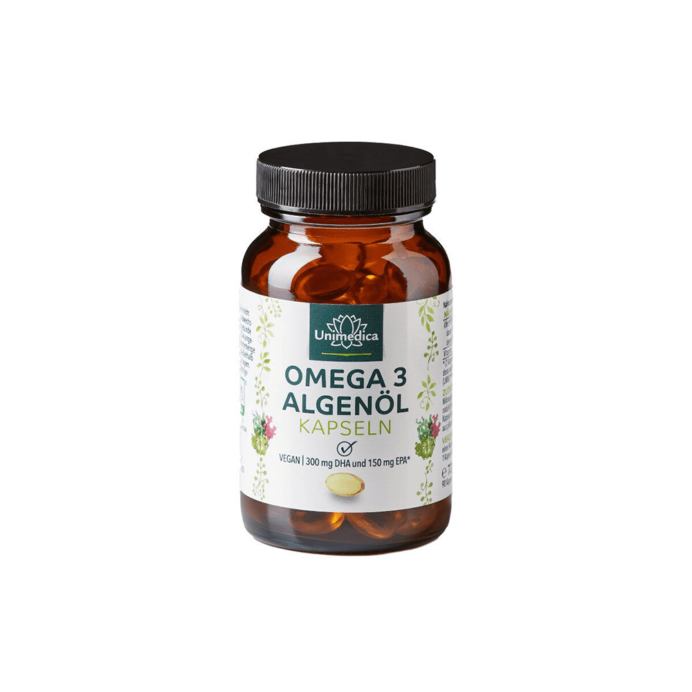 Omega-3 Algenöl Kapseln vegan