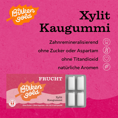 Xylit Kaugummi Frucht