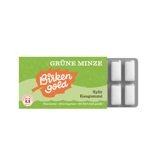 Xylit Kaugummi Grüne Minze