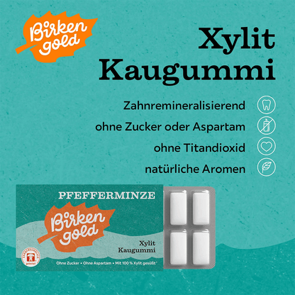 Xylit Kaugummi Pfefferminze
